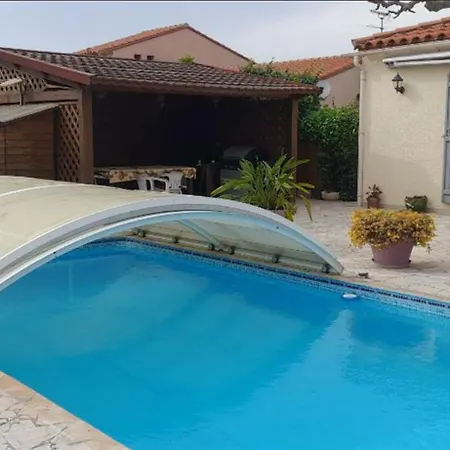 Maison De Avec 4 Piscine Clim Et Wifi Holiday home