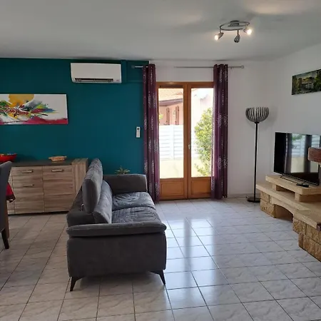 Maison De Avec 4 Chambres-piscine-clim-wifi Claira