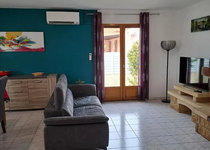 Maison De Avec 4 Chambres-piscine-clim-wifi Claira